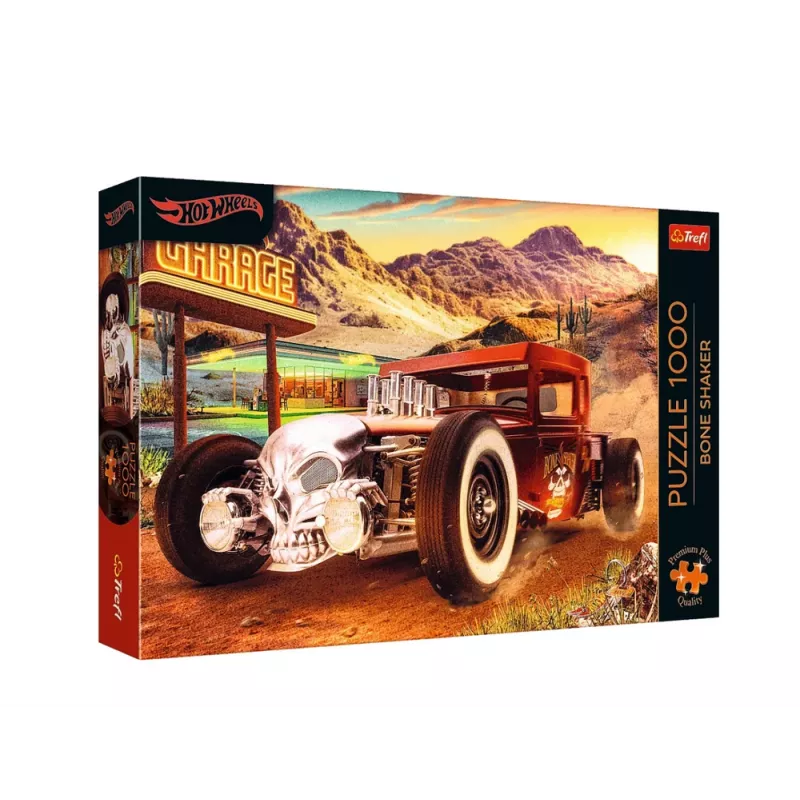 TREFL Puzzle 1000 Premium Plus – Hot Wheels: Bone Shaker