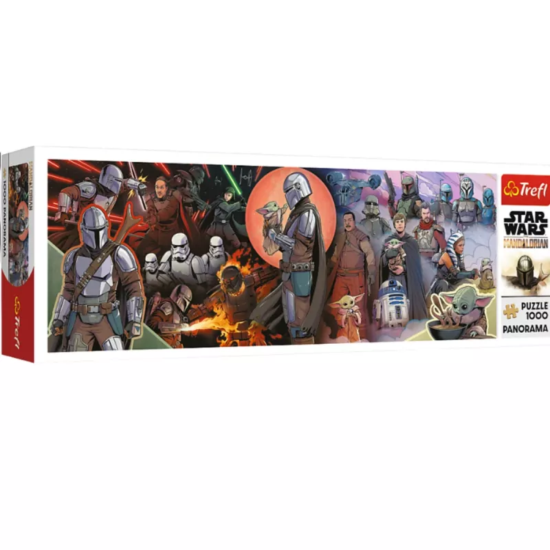 TREFL Puzzle 1000 - Star Wars – The Mandalorian Adventures - Trefl 29052