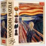 TREFL Puzzle 200 Drewniane Puzzle - Krzyk - Trefl 20252
