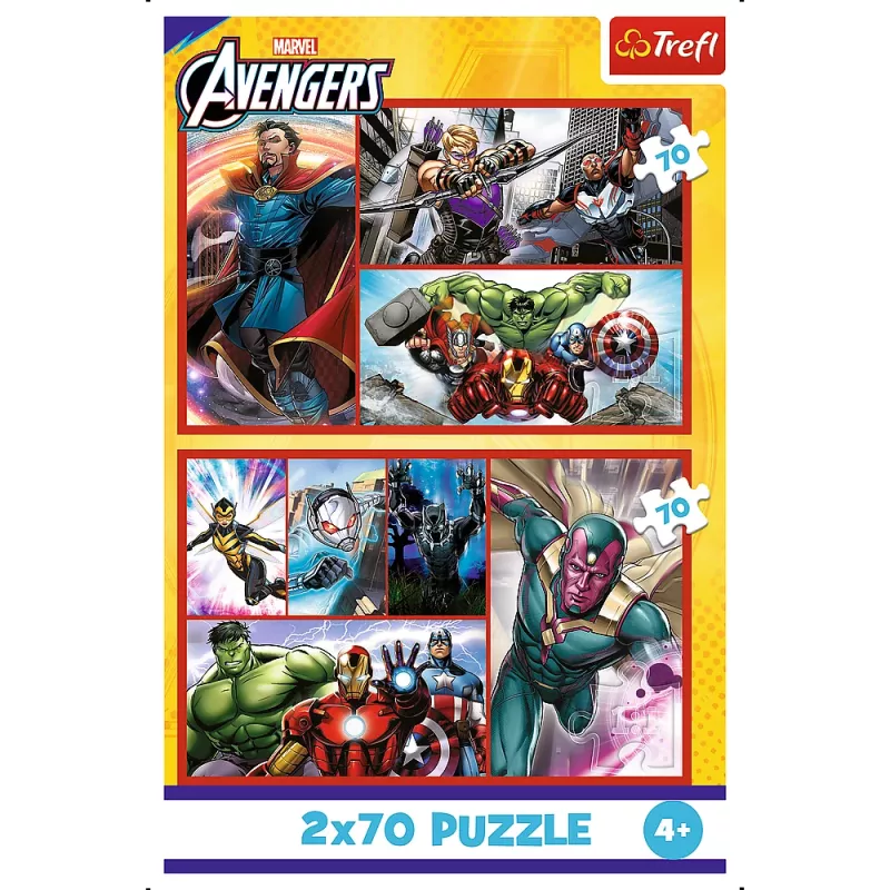 TREFL Puzzle - 2x70 - Become a Hero Trefl 34439
