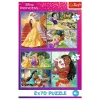 TREFL Puzzle - 2x70 - Fairytale Days - Disney Princess 34440