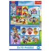TREFL Puzzle 2x70 - Paw Patrol Rules