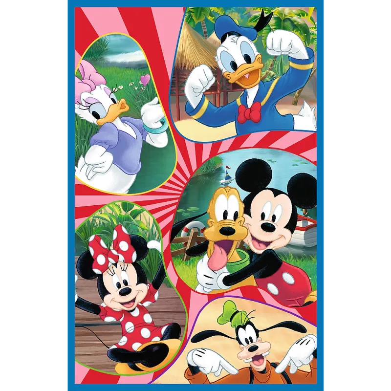Trefl Puzzle - 3x80 - Mickey Mouse Team Trefl 34887