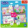 TREFL PUZZLE 4-w-1 Puzzle (12, 15, 20, 24) – Peppa Loves Adventures – Trefl 34672