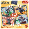 TREFL PUZZLE 4-in-1 Puzzle – Hawaiian Vacation – Disney Stitch Trefl 34666