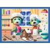 TREFL PUZZLE 4-in-1 Puzzle – It's Snowing at the Trefliks' – Trefl 34657