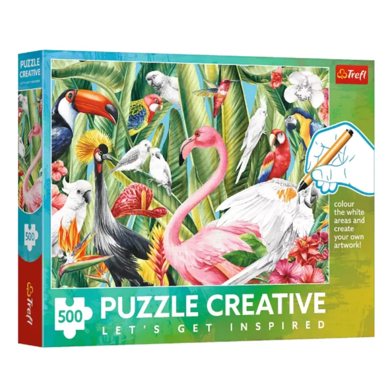 TREFL Puzzle - 500 - Paradise Birds - Trefl 37564