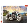 TREFL Puzzle 500 elementów Czarny Motocykl