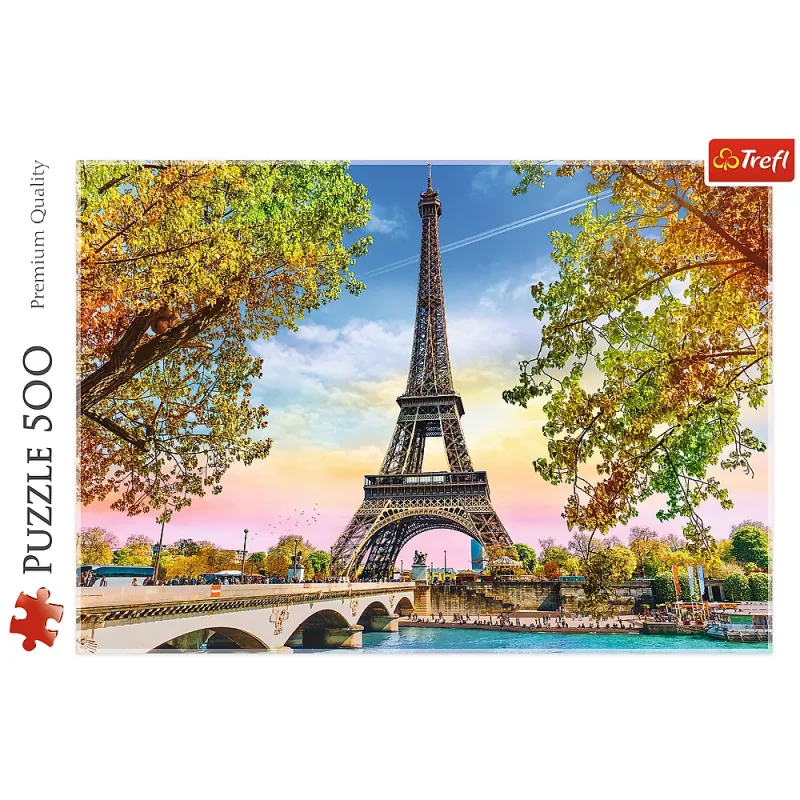 TREFL Puzzle 500 el. Romantyczny Paryż Trefl 37330