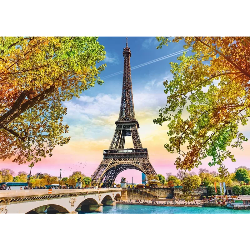 TREFL Puzzle 500 el. Romantyczny Paryż Trefl 37330