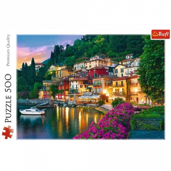 TREFL PUZZLE 500 elementów Jezioro Como, Włochy Trefl 37290