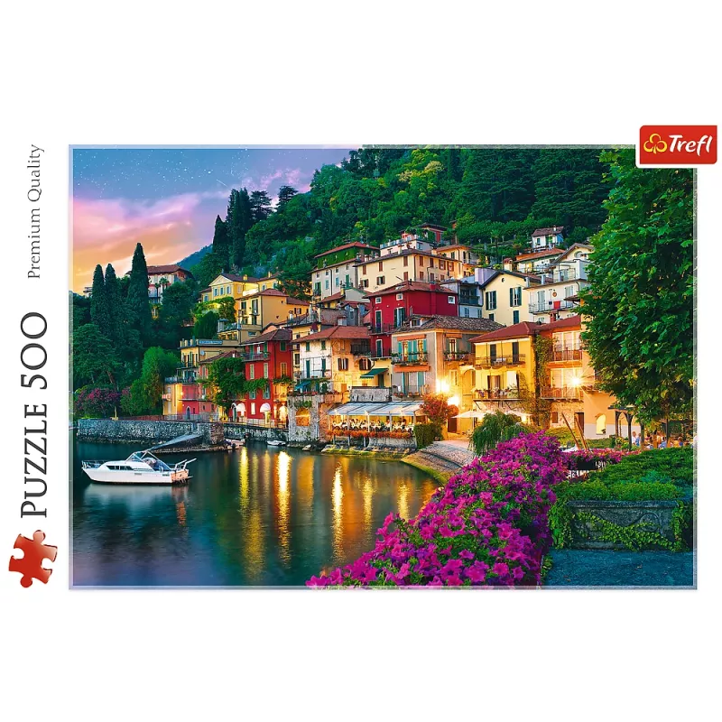 TREFL PUZZLE 500 elementów Jezioro Como, Włochy Trefl 37290