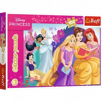 TREFL PUZZLE Puzzle - 100 Glitter - The Shine of Magic Friendship Trefl 14834