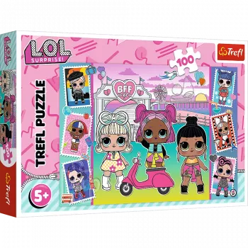 TREFL PUZZLE Puzzle - 100 - LOL Dolls Photos Trefl 16443