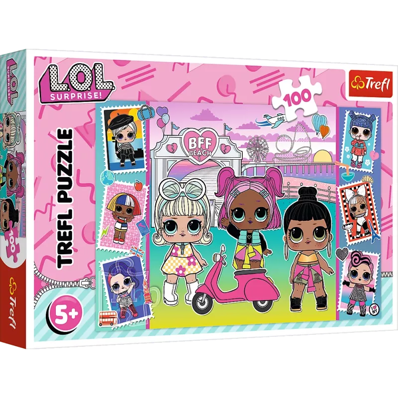 TREFL PUZZLE Puzzle - 100 - LOL Dolls Photos Trefl 16443