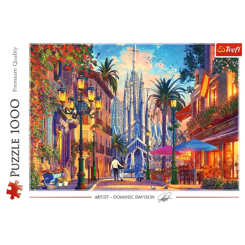 TREFL PUZZLE Puzzle - 1000 - Barcelona, Spain 10793