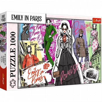 TREFL PUZZLE Puzzle - 1000 - Emily in Paris: Fashion Inspirations - Trefl 10967