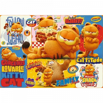 TREFL PUZZLE Puzzle - 1000 - Garfield's Adventures - Garfield Trefl 10935