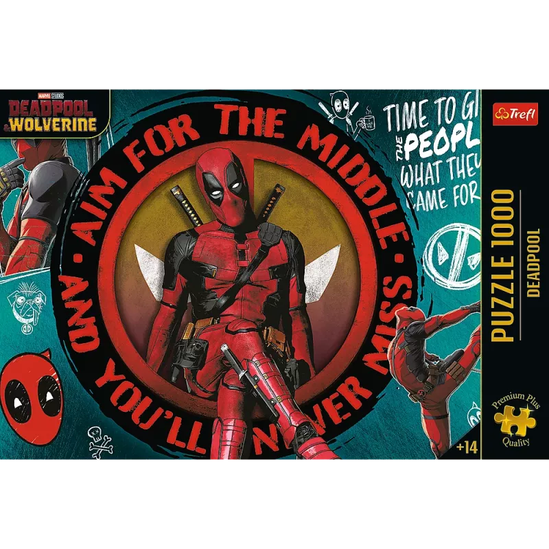TREFL PUZZLE Puzzle - 1000 Premium Plus - Deadpool Trefl - 10835
