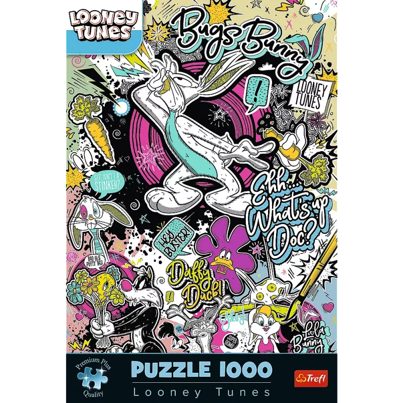 TREFL PUZZLE Puzzle - 1000 Premium Plus - Looney Tunes FSC Mix 70% 12066
