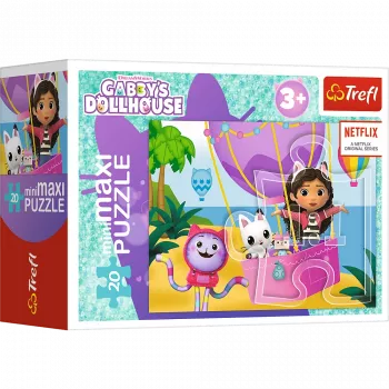 TREFL PUZZLE Puzzle - 20 miniMaxi - Colorful Day with Gabby - Trefl 56041