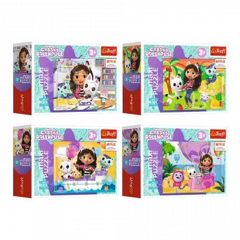 TREFL PUZZLE Puzzle - 20 miniMaxi - Colorful Day with Gabby - Trefl 56041