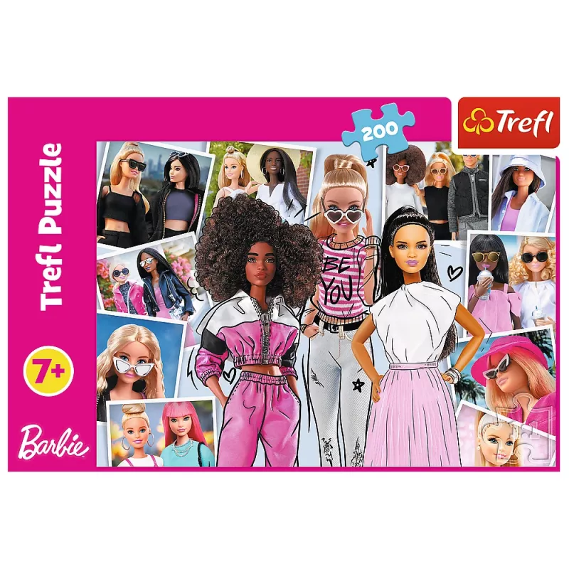 TREFL PUZZLE Puzzle - 200 - In the world of Barbie Trefl 13301