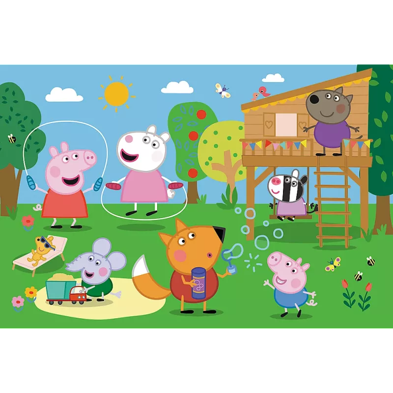 TREFL PUZZLE Puzzle - 24 Maxi - Fun in the Glade - Peppa Pig 14342