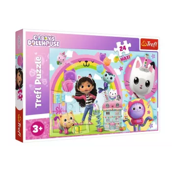 TREFL PUZZLE Puzzle 24 elementy Maxi Wesoła Gabi Trefl 14353
