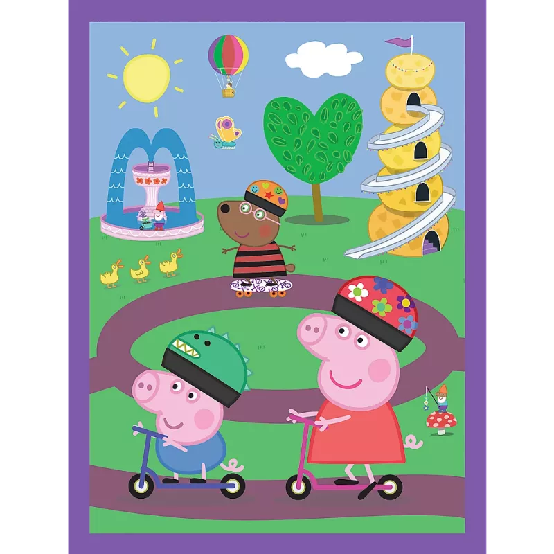 TREFL PUZZLE Puzzle - 2w1 + Memo - Wesołe chwile z Peppą Pig Trefl 25885