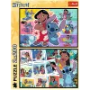 TREFL PUZZLE Puzzle - 2x200 - Stitch's Merry Life - Disney Lilo and Stitch 13334