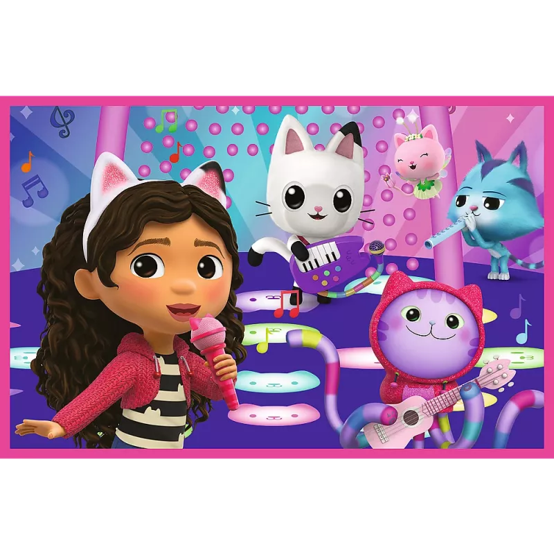 TREFL PUZZLE Puzzle - 2x24 - Fun with Gabby - Universal Gabbys Dollhouse Trefl 34433
