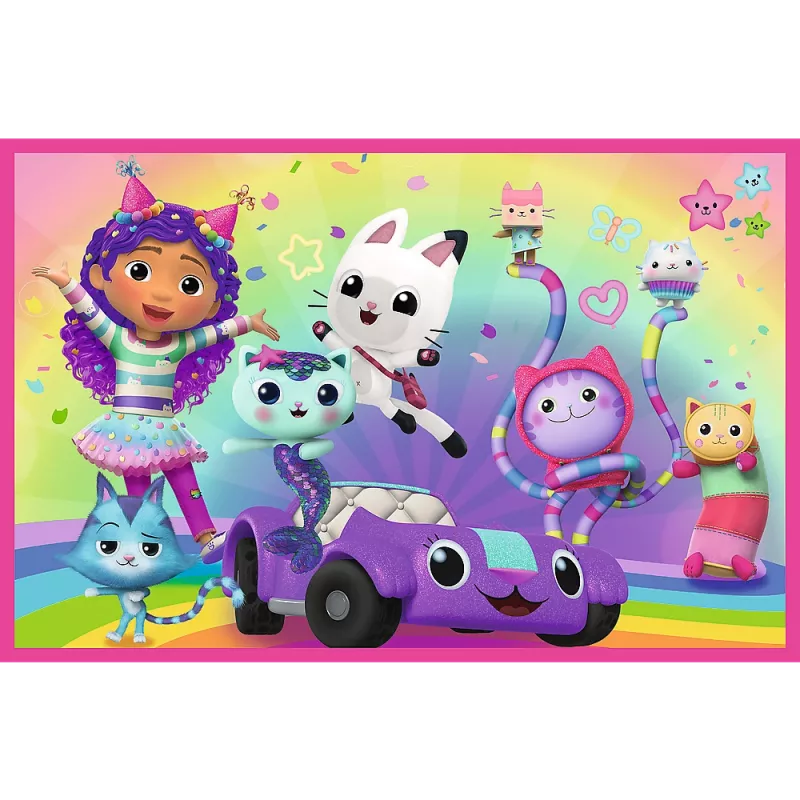 TREFL PUZZLE Puzzle - 2x24 - Fun with Gabby - Universal Gabbys Dollhouse Trefl 34433