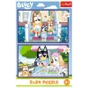 TREFL PUZZLE Puzzle 2x24 Funny Bluey BBC Bluey Trefl 34446