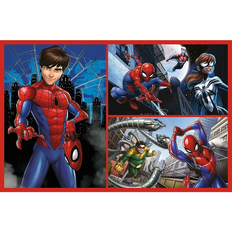 TREFL PUZZLE Puzzle - 2x70 - Spider Stories - Disney Marvel Spiderman Trefl 34443