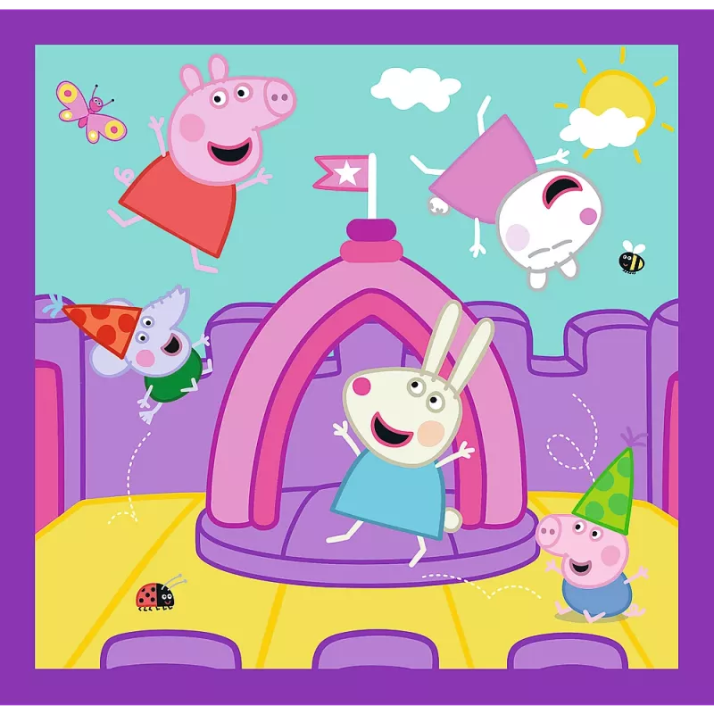 TREFL PUZZLE Puzzle - 3 w 1 - Nawyki Świnki Peppy Trefl 34893