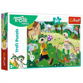 TREFL PUZZLE Puzzle - 30 - Active day - Treflik Family Trefl 18287