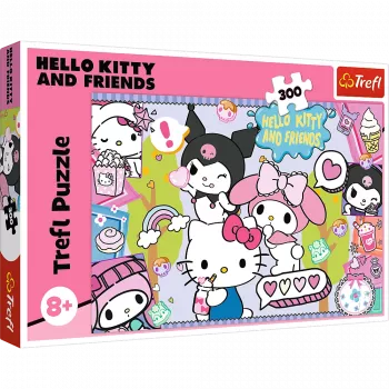 TREFL PUZZLE Puzzle 300 - Crazy Trio - Hello Kitty
