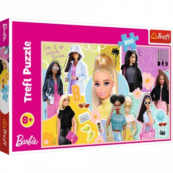 TREFL PUZZLE Puzzle - 300 - Your Favorite Barbie - Mattel, Barbie 23025