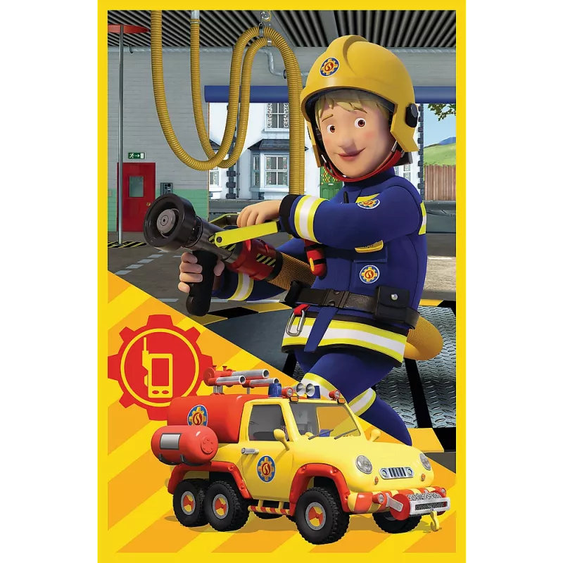TREFL PUZZLE Puzzle - 3x50 - Fireman Sam Fire Station Crew