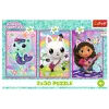 TREFL PUZZLE Puzzle 3x50 - Poznaj Gabby i Domek Gabby Trefl 34876