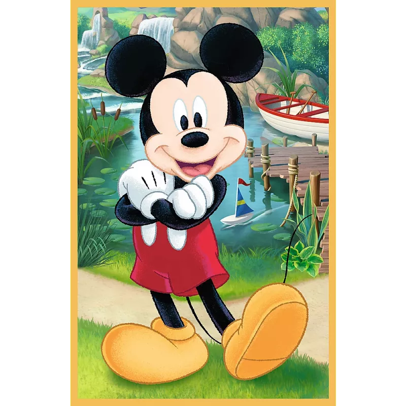 TREFL PUZZLE Puzzle - 3x50 - Myszy na wakacjach Disney Trefl 34881