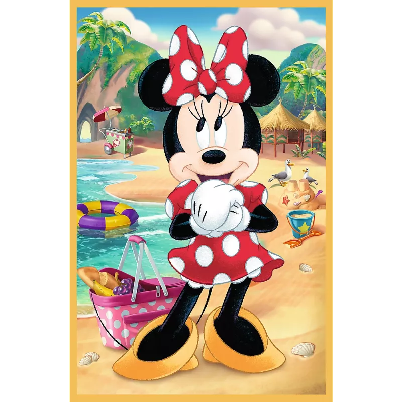 TREFL PUZZLE Puzzle - 3x50 - Myszy na wakacjach Disney Trefl 34881