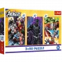 TREFL PUZZLE Puzzle - 3x80 - Days full of action - Disney Marvel The Avengers Trefl 34883