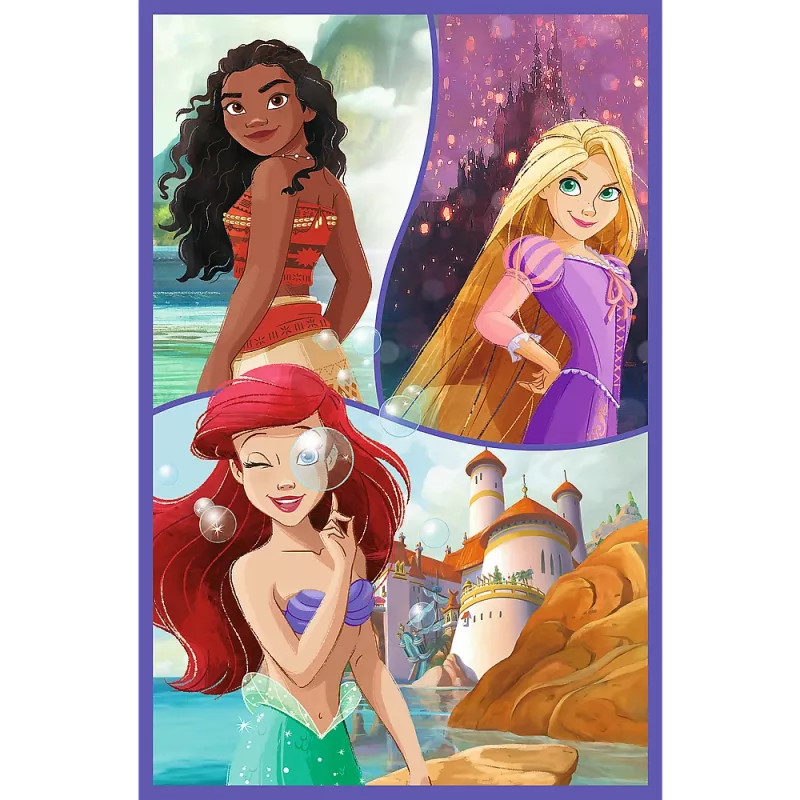 TREFL PUZZLE Puzzle - 3x80 - Princess friends - Disney Princess Trefl 34884