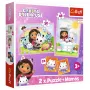 TREFL PUZZLE Puzzle - 4 w 1 - Gabi z przyjacielem kotem - Domek kota Gabi - Trefl 93382