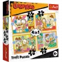 TREFL PUZZLE Puzzle 4w1 – Garfield Loves Lasagna – Trefl 34673