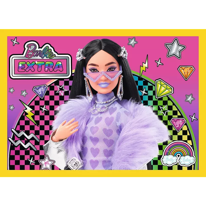 TREFL PUZZLE Puzzle - 4 w 1 - Happy World of Barbie Trefl 34626