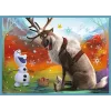 TREFL PUZZLE Puzzle - 4w1 (12, 15, 20, 24) - The Amazing World of Frozen - Trefl 34381