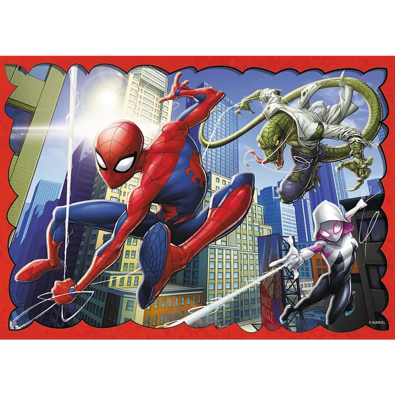 TREFL PUZZLE Puzzle - 4in1 - Heroic Spider-Man Trefl 34384